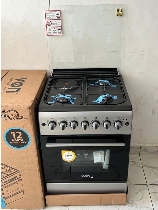 VON FREE STANDING COOKER Q60GCI  3GAS + 1 ELECTRIC...